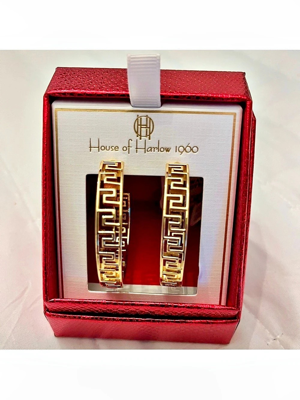 House of Harlow 1960 Geometric Gold Earrings